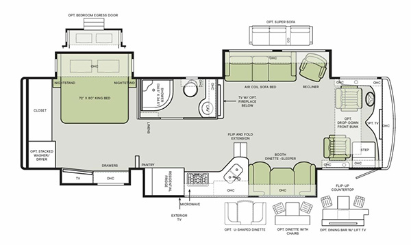 2024 RED 33 AA Floorplan