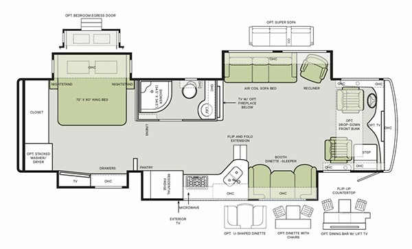 2024 RED 33 AA Floorplan